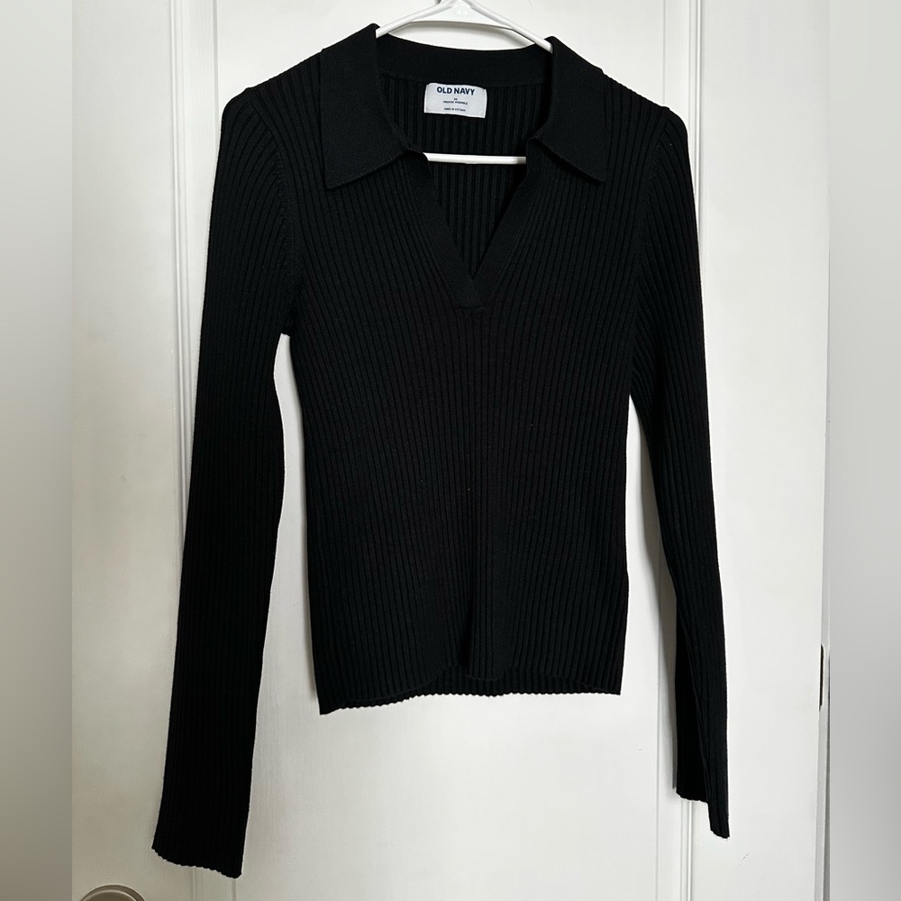 Old Navy Rib Knit Polo